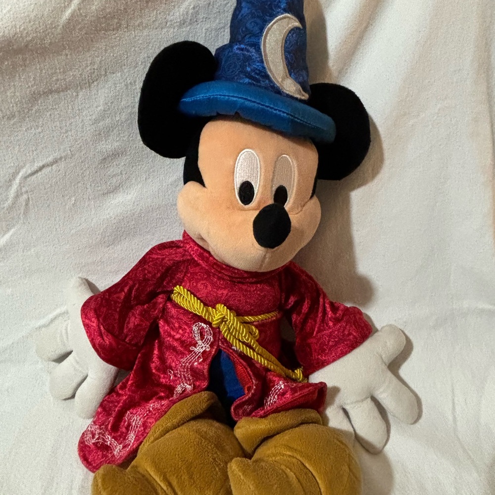 Disney Mickey Mouse Stuffed Animal - Blue and Red